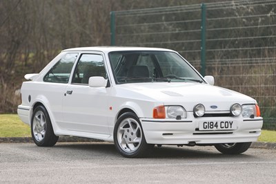 Lot 177 - 1989 Ford Escort RS Turbo