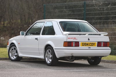 Lot 177 - 1989 Ford Escort RS Turbo