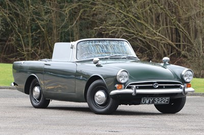 Lot 110 - 1968 Sunbeam Alpine