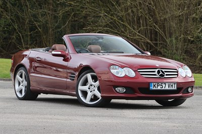 Lot 127 - 2007 Mercedes-Benz SL 350