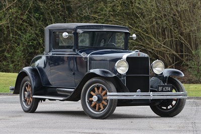 Lot 142 - 1929 Graham Paige Model 612 Coupe