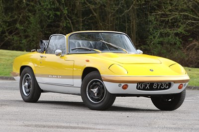 Lot 104 - 1968 Lotus Elan S4 Drophead Coupe