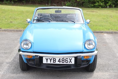 Lot 101 - 1981 Triumph Spitfire 1500