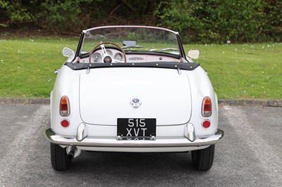 Lot 120 - 1960 Alfa Romeo Giulietta Spider