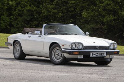 Lot 141 - 1988 Jaguar XJ-S 5.3 Convertible