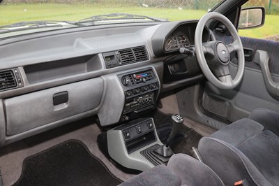 Lot 197 - 1990 Ford Fiesta RS Turbo