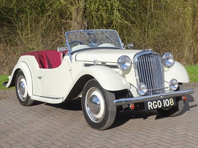 Lot 62 - 1955 Singer 4AD Roadster