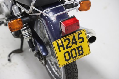 Lot 7 - 1991 Honda CD250U K