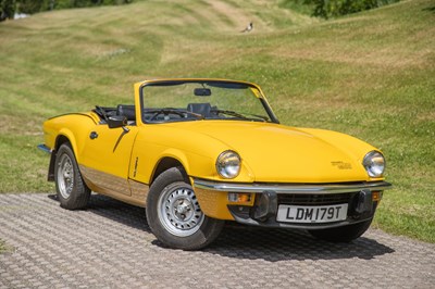 Lot 7 - 1979 Triumph Spitfire 1500