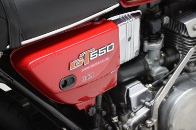 Lot 260 - 1974 Suzuki GT550