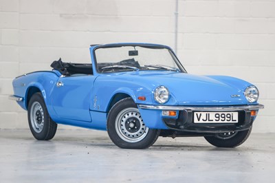 Lot 19 - 1972 Triumph Spitfire Mark IV