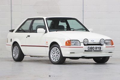 Lot 63 - 1990 Ford Escort XR3i
