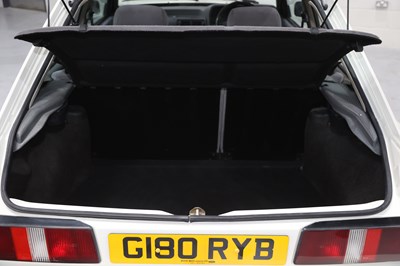 Lot 63 - 1990 Ford Escort XR3i