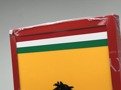 Lot 1 - Ferrari-style Light Up Wall Art