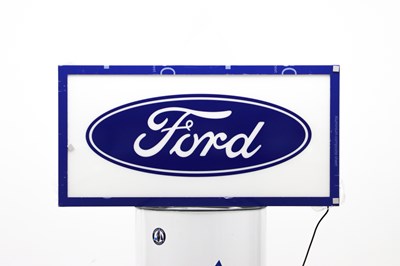 Lot 201 - Ford-style Light Up Wall Art
