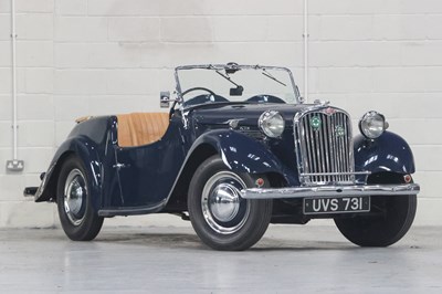 Lot 301 - 1953 Singer 4AD Roadster