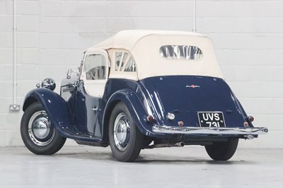 Lot 301 - 1953 Singer 4AD Roadster