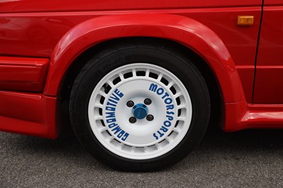 Lot 295 - 1986 Volkswagen Golf GTi 'Turbo Technics'