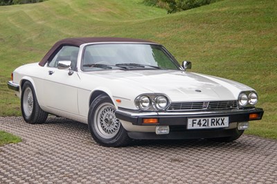 Lot 14 - 1988 Jaguar XJ-S 5.3 Convertible
