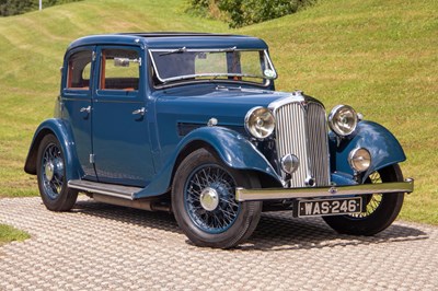 Lot 24 - 1935 Rover 12 Sportsman Saloon