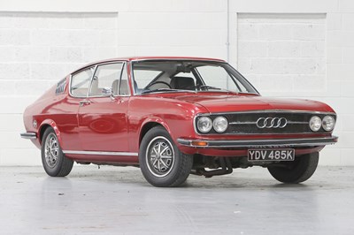 Lot 277 - 1972 Audi 100 S Coupe
