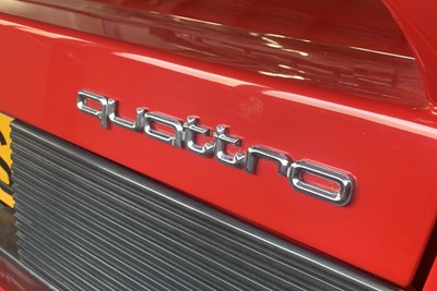 Lot 11 - 1988 Audi Quattro MB
