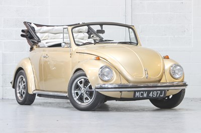 Lot 255 - 1970 Volkswagen Beetle 1600 Convertible