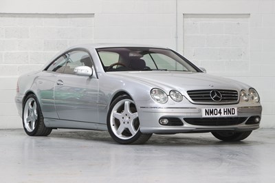 Lot 217 - 2004 Mercedes-Benz CL 500