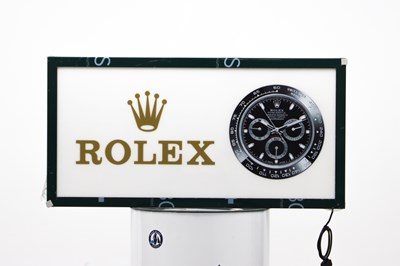Lot 203 - Rolex-style Light Up Wall Art
