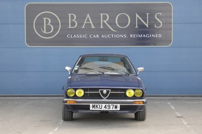 Lot 122 - 1980 Alfa Romeo Alfasud Sprint Veloce