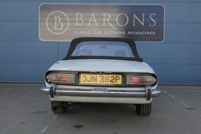 Lot 125 - 1976 Triumph Stag