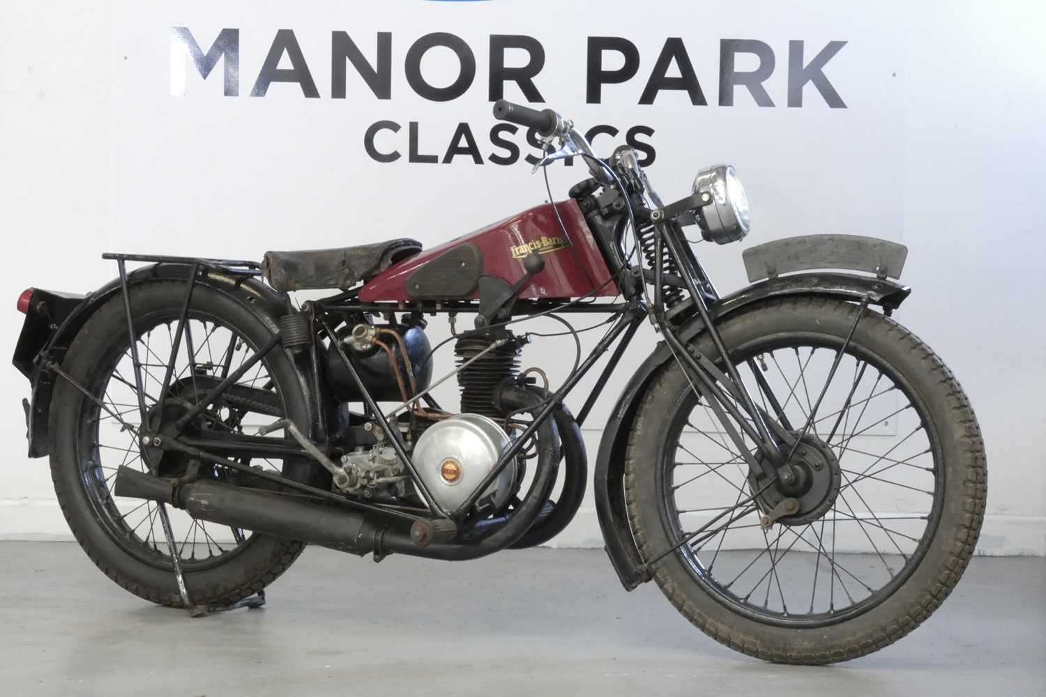 Lot 103 - 1928 Francis Barnett Super Sports No 9
