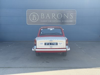 Lot 102 - 1964 Triumph Herald 1200