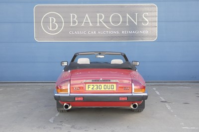 Lot 131 - 1989 Jaguar XJS Convertible Auto