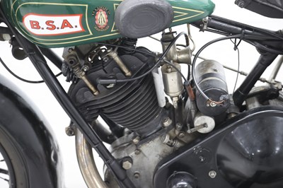Lot 25 - 1929 BSA S29 Sloper