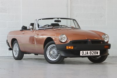 Lot 208 - 1980 MG B LE Roadster