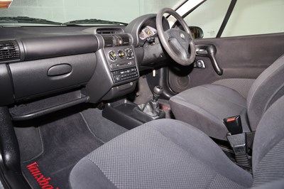 Lot 269 - 1998 Vauxhall Tigra Chequers