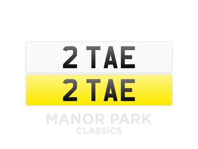 Lot 42 - Registration Number '2 TAE'
