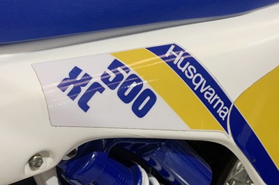 Lot 72 - 1984 Husqvarna 500 XC