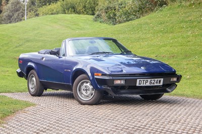 Lot 77 - 1981 Triumph TR7