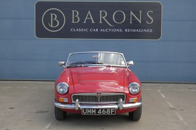 Lot 112 - 1967 MG C Roadster