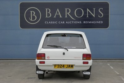 Lot 125 - 1989 MG Metro