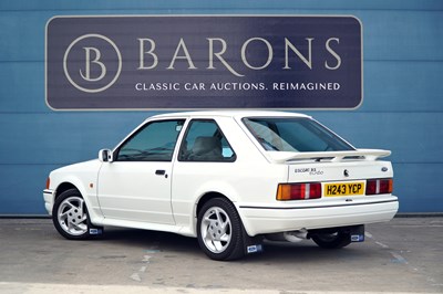 Lot 123 - 1991 Ford Escort RS Turbo