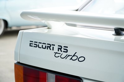 Lot 123 - 1991 Ford Escort RS Turbo