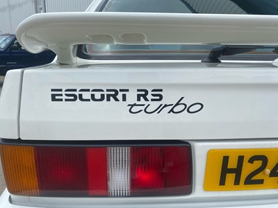 Lot 123 - 1991 Ford Escort RS Turbo