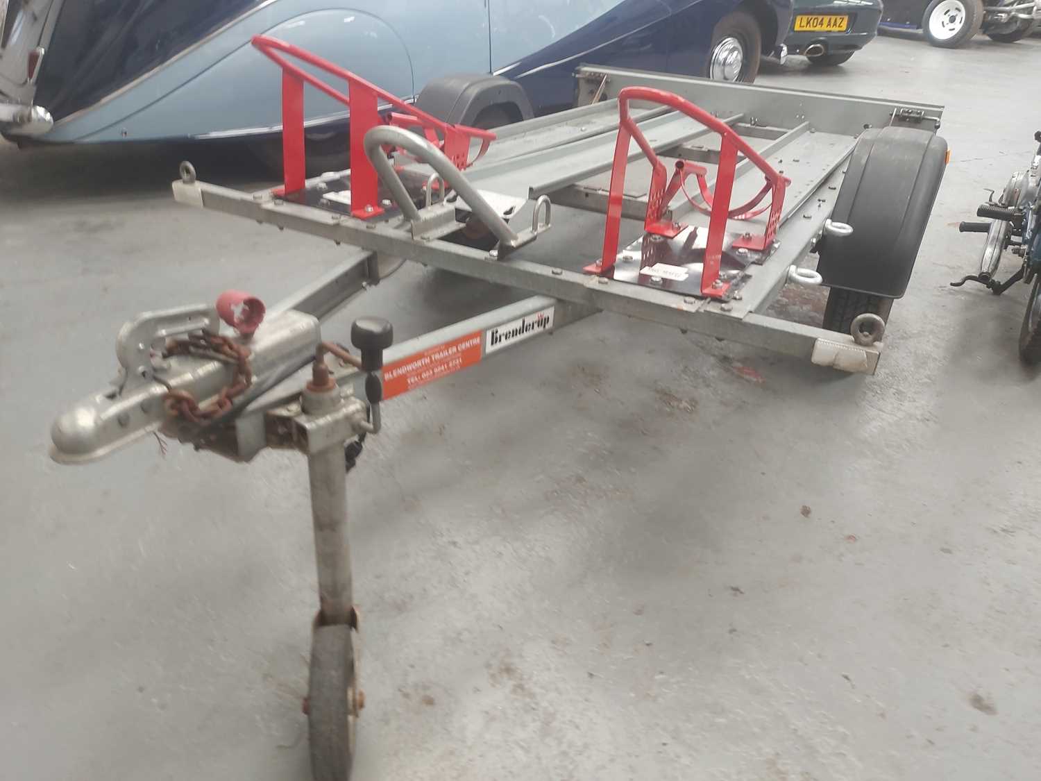 Lot 110 - Brenderup Twin Motorcycle Trailer
