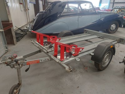 Lot 110 - Brenderup Twin Motorcycle Trailer