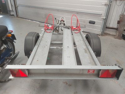 Lot 110 - Brenderup Twin Motorcycle Trailer