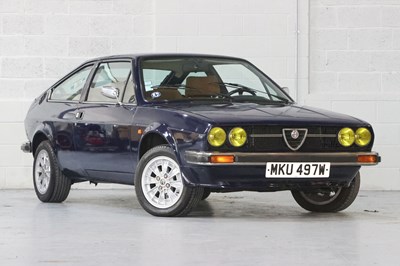 Lot 273 - 1980 Alfa Romeo Alfasud Sprint Veloce
