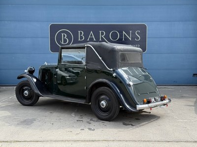 Lot 144 - 1934 Armstrong Sidley 12 HP Tourer